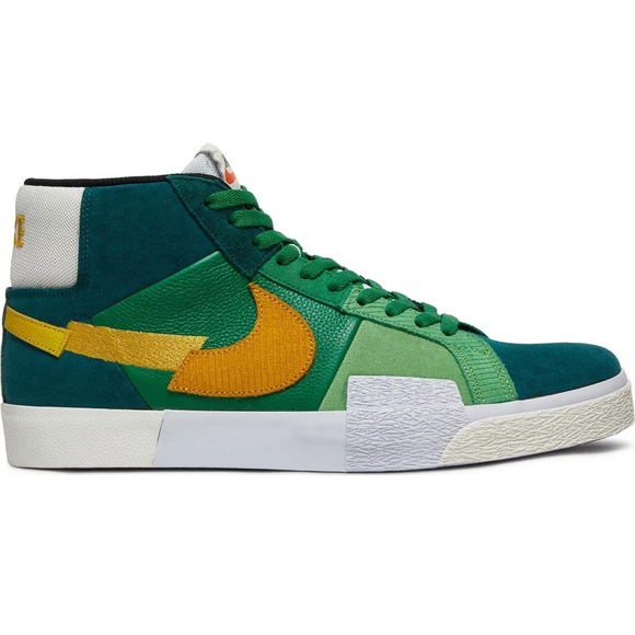Nike Zoom Blazer mid Premium SB Mosiac Pack “Aloe Verde” - Picture 2 of 10